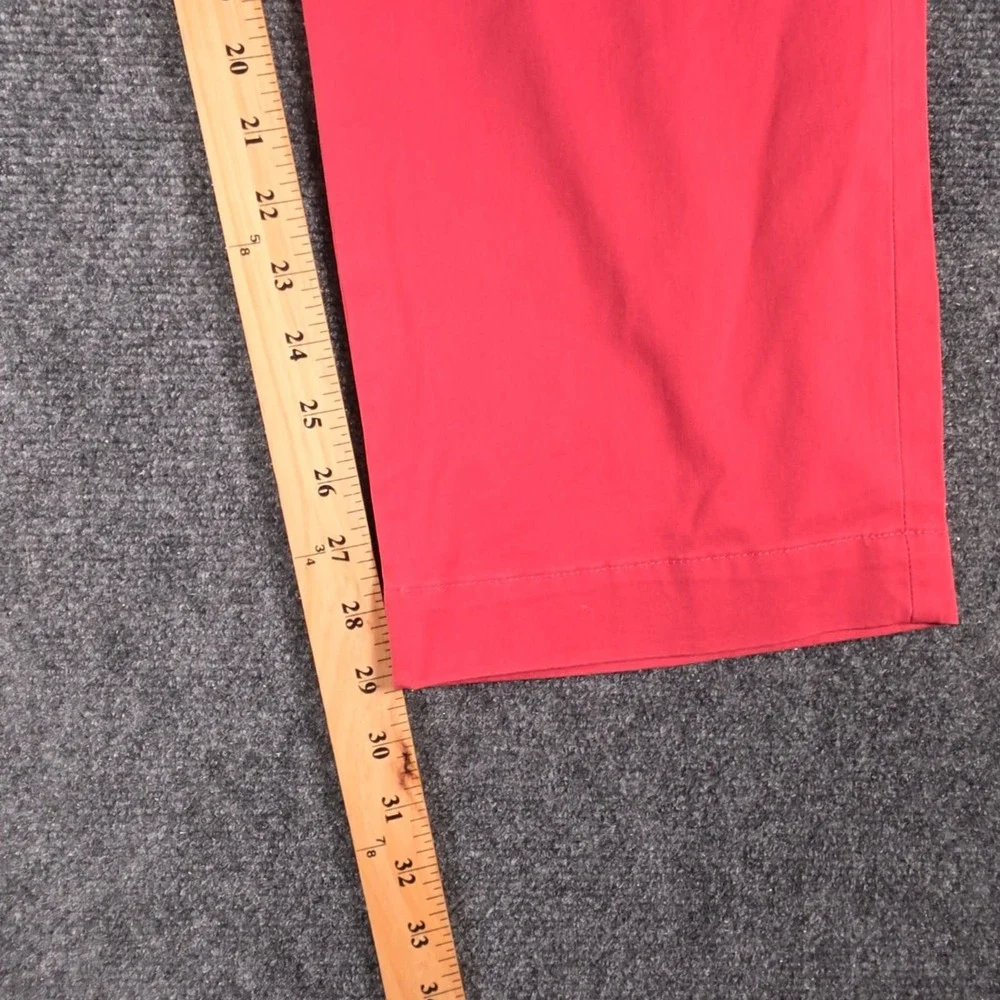 NWD Polo Ralph Lauren Chino Mens 38x30 Nantucket Red Stretch Straight Fit READ